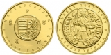 Habsburg Albert aranyforintja - Au aranyérme - piedfort